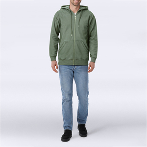 Sudaderas con capucha de lana personalizadas para hombre, tamaño regular con diseño de ropa de calle vintage y color personalizado, ideales para capas y estilismo - Product Image 4