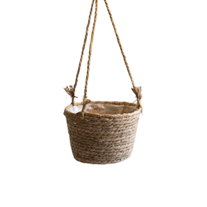 Nouveau Best-seller Pot en macramé fait à la main Cintre en jute élégant pour la maison, la décoration d'hôtel Vente en gros Prix bon marché Cintre en jute - Product Image 4