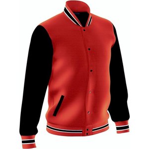 Men's Fashion Varsity <b>Jacket</b> Casual Regular Fit Letterman <b>Baseball</b> <b>Bomber</b> <b>Jackets</b> Fleece - Product Image 4