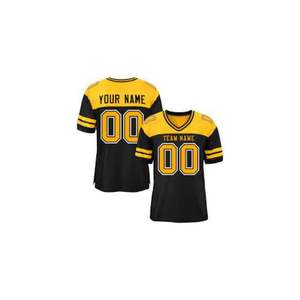 Camiseta de Fútbol Personalizada de Manga Corta de Alta Gama con Servicio OEM, Diseño de Malla y Nombre y Número de Club Personalizados - Product Image 2