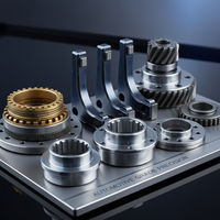 Piezas de automóvil mecanizadas CNC de alta precisión Engranaje de motor de acero inoxidable y componentes de transmisión de proveedor de fabricante confiable