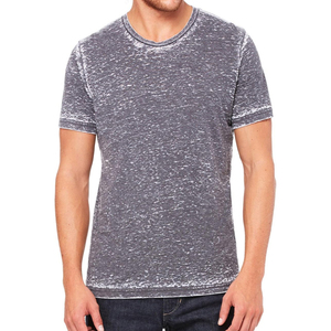 เสื้อยืดผู้ชายลายฟอกสี ยอดนิยม ขายดี สไตล์ OEM เสื้อยืดคอตตอนฟอกสี ผลิตในปากีสถาน - Product Image 1