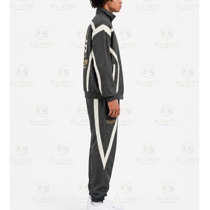 Ensemble de survêtement ample et oversize pour homme, pantalon de jogging en nylon, coupe-vent, streetwear, ensemble 2 pièces personnalisé pour homme - Product Image 4