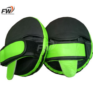 Almohadillas de Entrenamiento al por Mayor Personalizadas para MMA, Manoplas Curvas de Boxeo, Objetivo de Mano para Boxeo, Almohadillas de Microfibra de Cuero para Muay Thai - Product Image 2