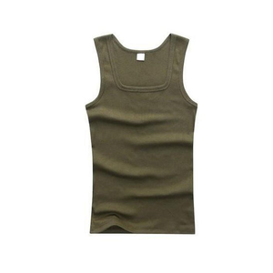 Débardeur de musculation américain avec coutures fortes respirant 100% coton séchage rapide décontracté Active Gym Lifestyle commandes en gros - Product Image 1