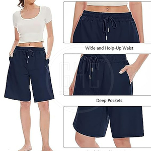 Pantalones cortos deportivos para mujer de nuevo estilo, pantalones cortos de gimnasio personalizados a la venta, pantalones cortos deportivos para mujer al aire libre a precio razonable - Product Image 3