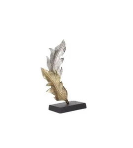 Sculpture Moderne en Aluminium Fait Main Grande Sculpture Abstraite Noire Ornement de Mariage Extérieur Statue - Product Image 3