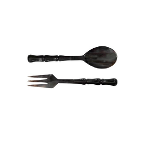 Cuchara de Cuerno 100% Natural Hecha a Mano de la Mejor Calidad, Ecológica, Altamente Pulida, de Marca Superior, para Uso en el Hogar, Hoteles y Fiestas, India - Product Image 3