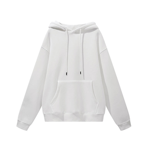 Sweat à capuche pour homme Logo personnalisé Sweats à capuche surdimensionnés pour homme Streetwear vierge Sweat à capuche en coton lourd - Product Image 6