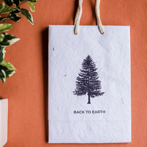 Custom Logo Zero Waste Paper Bags Handmade Eco-Friendly Wedding Party Favors Digital Plantable Environmentally Friendly Wedding - Product Image 1