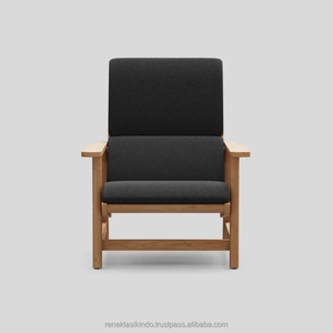 Muebles de sofá para sala de estar, 80x92x99, hechos de madera de calidad con espuma suave y tela suave, diseño moderno - Product Image 1