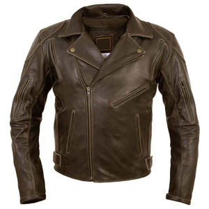 Blouson de moto unisexe en cuir coupe-vent 2026, robuste, pour motard, couleurs personnalisables, prix direct usine - Product Image 5