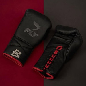 Personalized Color And Sizes Available Fly Green Silver Professional Boxing <b>Gloves</b> Adjustable <b>Moisture</b> Wicking Waterproof <b>Gloves</b> - Product Image 3