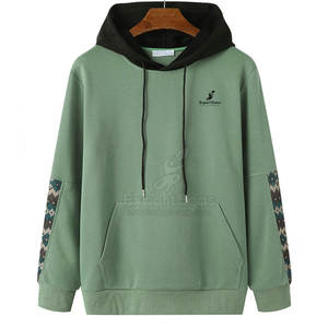 Sweat à capuche de tous les jours avec tissu confortable et bases de conception pratique Sweat à capuche de conception simple avec matériau doux - Product Image 1