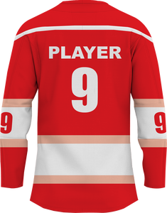 Maillot de hockey à sublimation en maille personnalisé avec logo d'équipe personnalisé et design 100% polyester à séchage rapide et respirant Service OEM pour adultes - Product Image 6