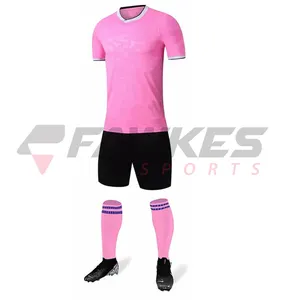 Großhandel individuelles Design Fußballuniform Sublimationsdruck WM beste Trainingsfußballuniformen Sets