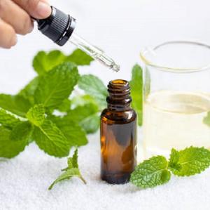 100% huile essentielle de menthe verte d'origine indienne naturelle pure bouteille d'extrait de plantes cultivées sauvages emballage de tambour produit sain - Product Image 4