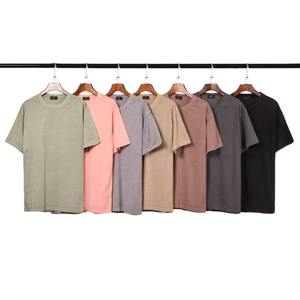 เสื้อยืดผู้ชายผ้าฝ้าย100แอซิด250Gsm วินเทจเฮฟวี่เวทเสื้อเชิร์ตแบบสั่งทำลายว่างเปล่า - Product Image 3