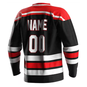 Sublimación personalizada, camisetas de hockey sobre hielo, venta al por mayor, uniformes de equipos de EE. UU. para escuelas y ligas, clubes - Product Image 2