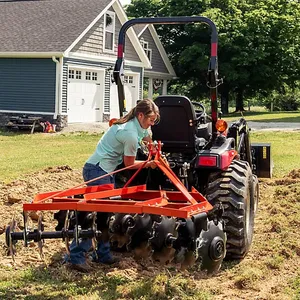 Accesorio de Arado de Discos para Tractores Subcompactos de 20-40 HP, 5 Pies - Product Image 3