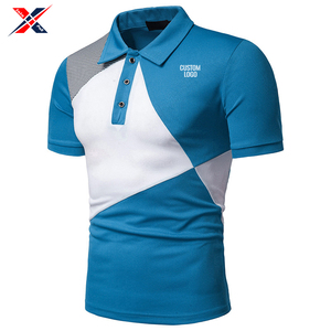 เสื้อยืดโปโลมาใหม่ทำจากผ้าฝ้ายสวมใส่สบายและระบายอากาศได้ดีสำหรับผู้ชายเสื้อผ้าลำลองโลโก้แบบสั่งทำ - Product Image 2