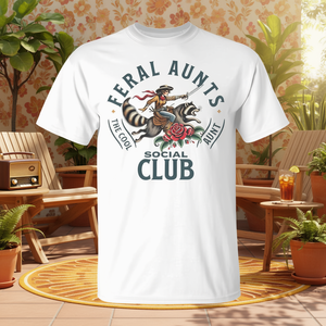 Camiseta Retro para Tía Moderna, Regalo para el Club Social de Tías, Camiseta Promocional de Estilo Retro Vintage - Product Image 3