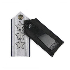 USAF First lieutenant Mess ชุดเดรสแบบยุ่งเหยิงไหล่บอร์ดเงินสีดำออกแบบได้เองคุณภาพสูง - Product Image 3