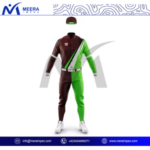 Uniformes de equipo de béisbol para hombre cómodos y transpirables con impresión de logotipo y nombre personalizados conjuntos de ropa atlética con estilo - Product Image 2