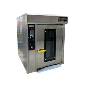 Factory Price 8 Trays Bakery Oven for Bread 20Kw/H Capacity Bakery <b>Equipment</b> Altuntop Trolley Rotary Oven Vietnam Manufacturer - Product Image 1