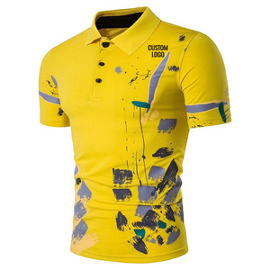 Diseño personalizado de alta calidad para hombre con cuello tallas grandes polos de hombre moda sublimación diseño hombres Casual Polo camisetas - Product Image 3