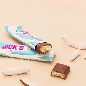 Boîte de mélange de chocolats préférés NICKS, barres de collation Keto sans sucres ajoutés, chocolats sans gluten, bonbons faibles en glucides (12 x barres) - Product Image 3