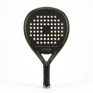 Raqueta de Pádel Personalizada con Marca Privada, Fibra de Carbono 12K 18K, Superficie Rugosa, Forma de Lágrima, Fabricante Deportivo OEM al por Mayor - Product Image 4