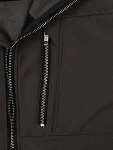 Confortable hommes Softshell vestes fabricant extérieur imperméable randonnée veste respirant coupe-vent Durable tissu personnalisé - Product Image 5