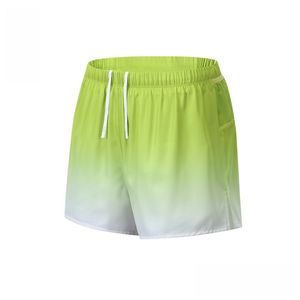 Short de sport à deux couches à la mode pour la course à séchage rapide Logo personnalisé ShortsDDP expédition - Product Image 1