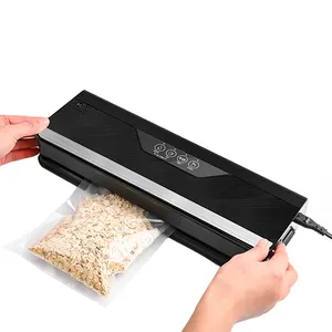 Hot Sales Household Kitchen Food Saver Vacuum Bag Sealing Packing Machine Small Vacuum Sealer