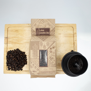 เมล็ดกาแฟโรบัสต้า500กรัมเมล็ดกาแฟคั่วแบบเวียดนามขายส่งบริการ OEM/ODM - Product Image 2