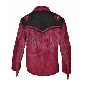 Último estilo de los hombres de gamuza chaqueta de invierno al por mayor de los hombres chaqueta de cuero superventas de gamuza chaqueta de cuero en venta al por mayor - Product Image 2