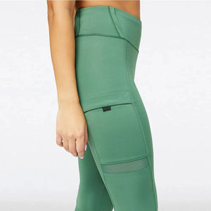 Leggings Cortos Deportivos para Mujer, Transpirables, Nuevo Estilo, Color Sólido, Fibra de Bambú, Tallas Grandes - Product Image 5