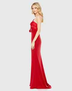 Robe de bal dos nu perlée sans manches pour femmes élégantes luxueuses avec broderie et décoration à paillettes pour les fêtes antistatiques - Product Image 5