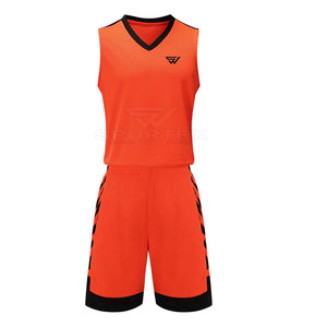 Nouveau style de haute qualité vêtements de basket-ball à séchage rapide ensembles d'uniformes respirants au prix de gros - Product Image 1
