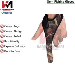 Câu cá Găng tay với 2 ngón tay thiết kế chỉ số ngón tay gian hàng bảo vệ chống Slice chống trượt Grip nước mặn trolling lướt cá Bện - Product Image 3