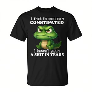 Camiseta Promocional con la Frase: Creo que Estoy Emocionalmente Retardado - Product Image 2