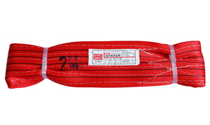 High Quality Polyester <strong>Round</strong> <strong>Sling</strong> 1 <strong>Ton</strong> Lifting Capacity Flat Endless Pattern Safety Factor 4:1 7:1 Eye to Eye Webbing - Product Image 4