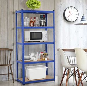 Adjustable metal <b>storage</b> shelving <b>rack</b> bulk quantity hot sell for home hotels and restaurant <b>kitchen</b> living room made in india - Product Image 6
