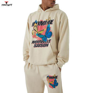 Top Tendance Offre Spéciale Online Fashion Track Wear pour l'hiver Survêtement imprimé personnalisé décontracté pour hommes - Product Image 3