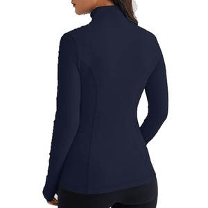 แจ็กเก็ตสำหรับวิ่งมีซิปน้ำหนักเบาสำหรับผู้หญิงทันสมัยเสื้อ2025มีฮู้ดเสื้อเล่นโยคะออกกำลังกายมีกระเป๋า - Product Image 4