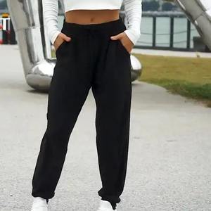 ชุดกีฬา OEM สำหรับผู้หญิงกางเกงเลานจ์มีกระเป๋าสำหรับออกกำลังกายโยคะกางเกงวิ่งสำหรับผู้หญิง - Product Image 3