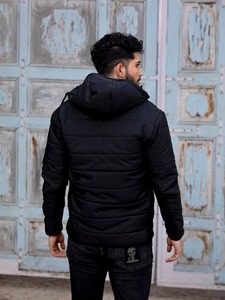 Wholesale Customize Quality Zip Pocket <b>Mens</b> Fashion Winter Outdoor Trend Warm Anti-Cold Loose Cotton <b>Jacket</b> - Product Image 5
