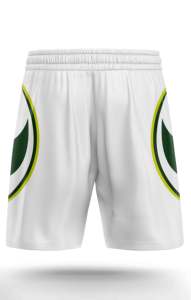 Shorts de basket décontractés pour hommes, en maille respirante, imperméables, séchage rapide, légers, taille élastique, pour entraînement et course à pied - Product Image 3