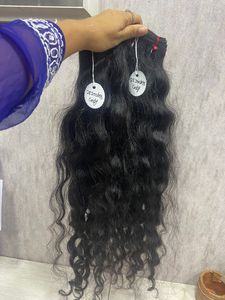 ผมต่อจากผมมนุษย์ผมหยิกเรมี่ขนาด28นิ้วผมชาวอินเดียใต้สวย - Product Image 4